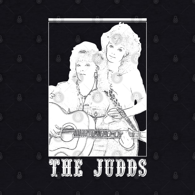 The Judds // 80s// White retro by Degiab